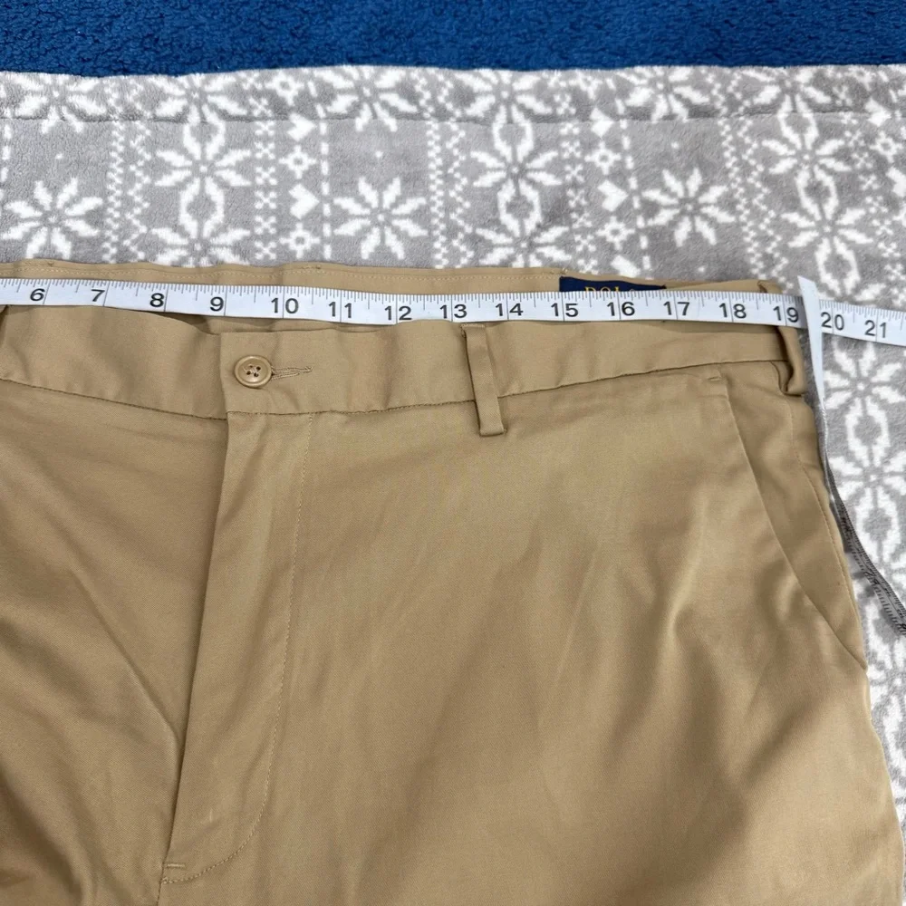 Polo Ralph Lauren Men's‎ Performance Stretch Classic Fit Pants Khaki Tan 36 x 30